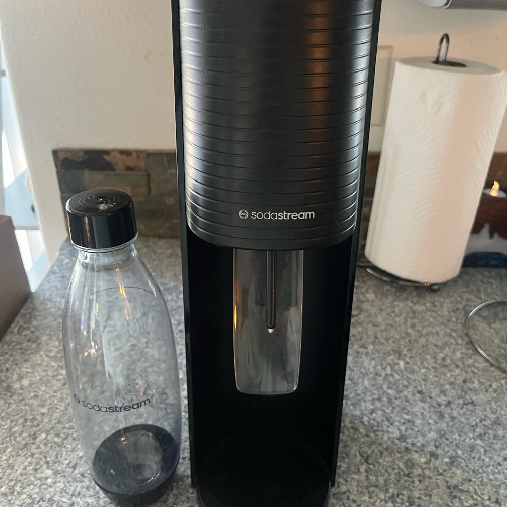 SodaStream Black Sparkling Water Maker